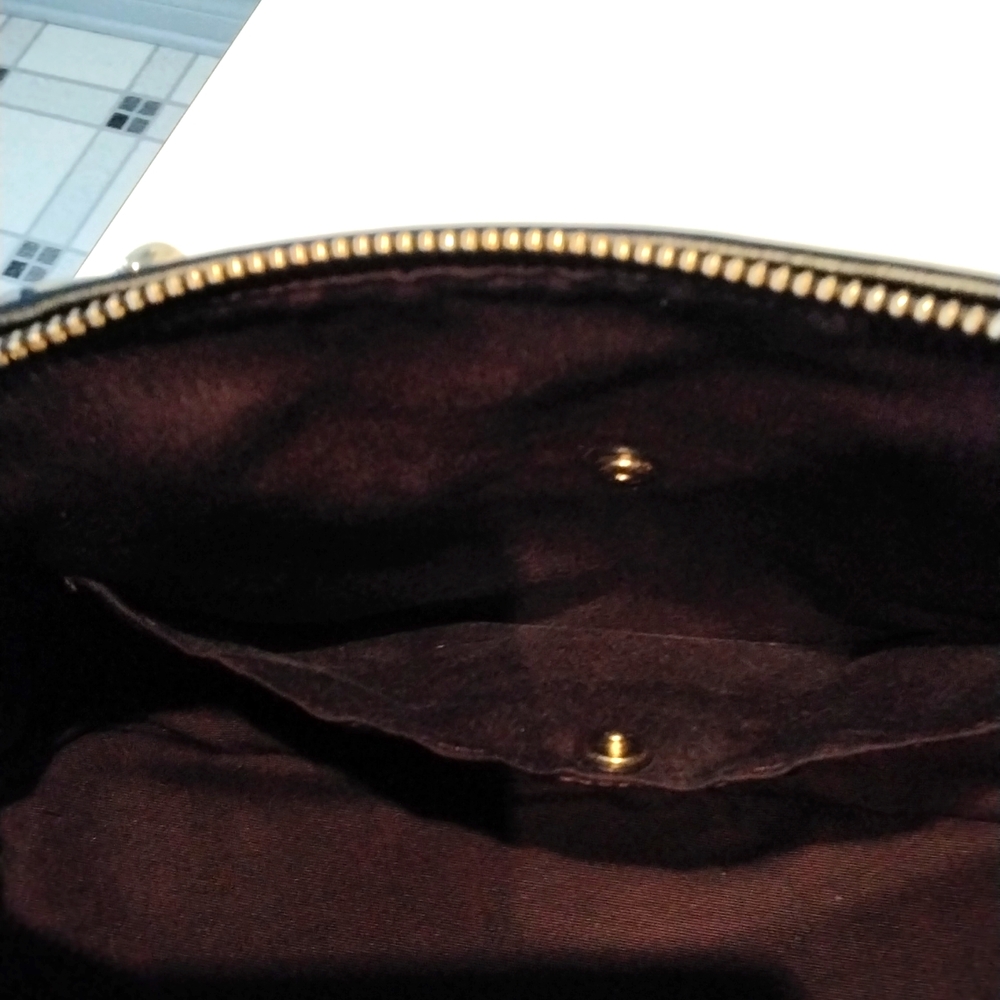 COACH Quilted Ally Satchel in black, large - Picture 6 of 9